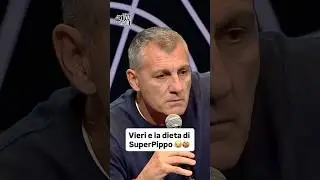 Bresaola, plasmon e… la dieta di SuperPippo INZAGHI raccontata da Vieri 😂🍪