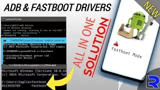 How to Properly Install ADB & FASTBOOT DRIVERS on windows | FIX WAITING FOR DEVICE | 1 Click Method