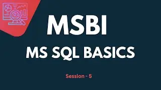 MicroSoft SQL Data Types, Commands, Constraints, Joins Tutorials | MS SQL Basics Tutorial