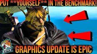 How to put YOUR CHARACTER in the Dawntrail Benchmark! [FFXIV 7.0 Dawntrail]