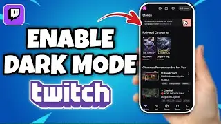 How to Enable Dark Mode on Twitch - Easy Tutorial