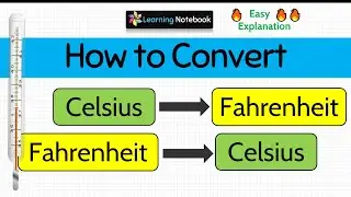 How to convert CELSIUS into FAHRENHEIT and FAHRENHEIT into CELSIUS