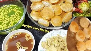 Pani Puri || Golgappa ki Perfect Recipe || इस तरह बनाएंगे तो 100 फ़िसद फूली फूली बनेगी | Phuchka ||