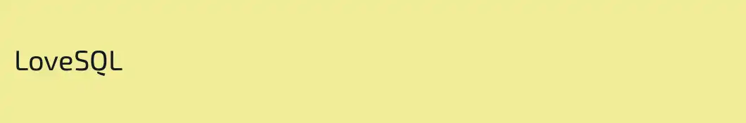 LoveSQL