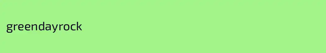greendayrock